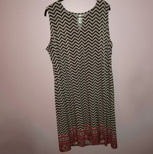 New 'Aztec' Style Long Sleeveless Dress